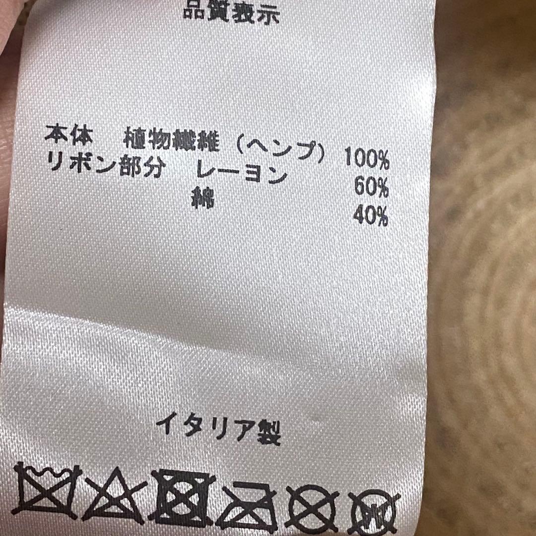 【新品 4.7万円】ボルサリーノ★女優帽★麦わら帽子★つば広★ベージュ★57cm