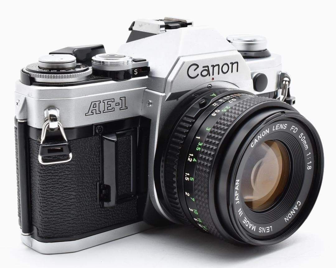 CANON AE-1 シルバー FD 50mm F1.8 #L4