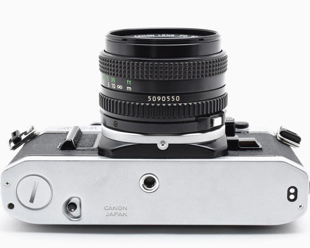 CANON AE-1 シルバー FD 50mm F1.8 #L4
