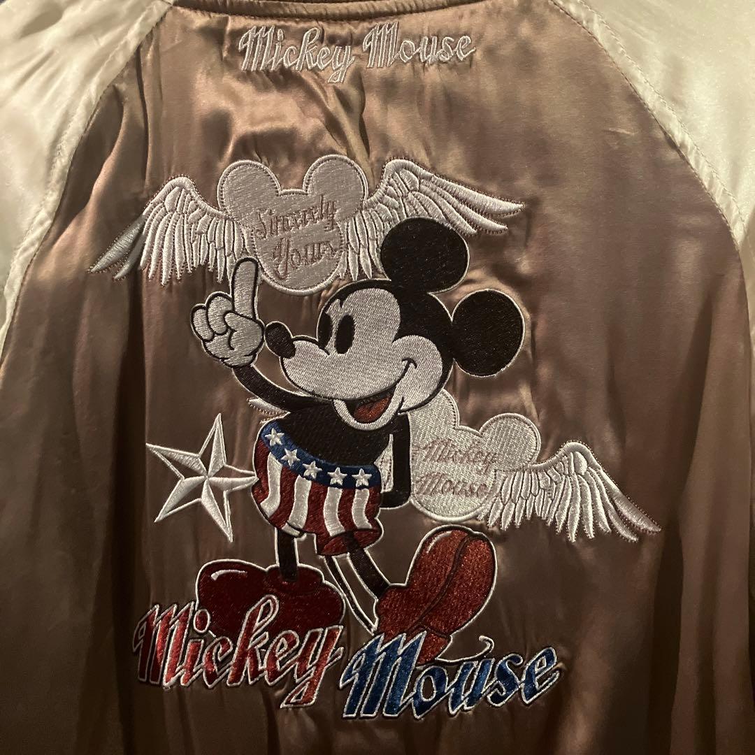 値下げ中【美品】ミッキー　ヴィンテージ　スカジャン　90s Mサイズ