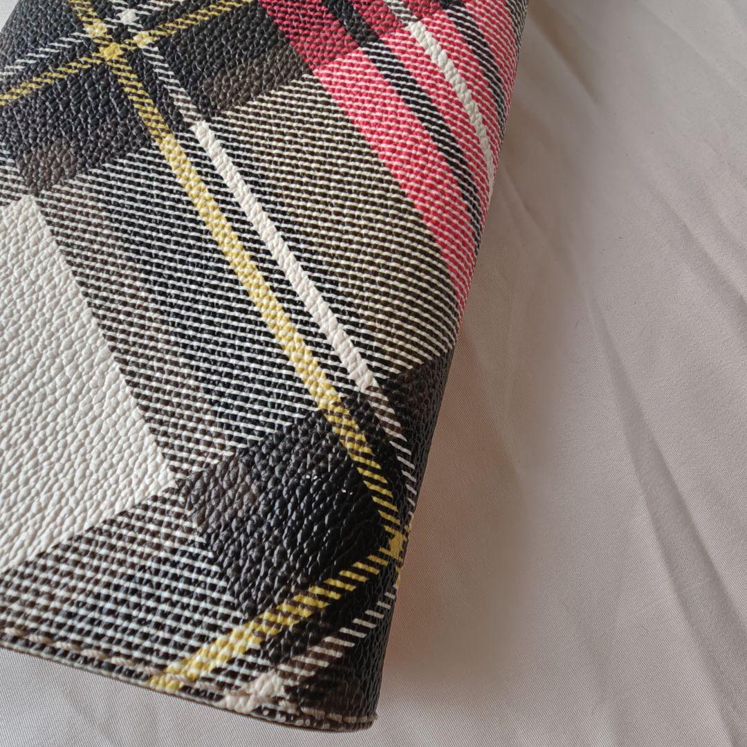 美品　ヴィヴィアンウエストウッド DERBY チェック　長財布　オーブ