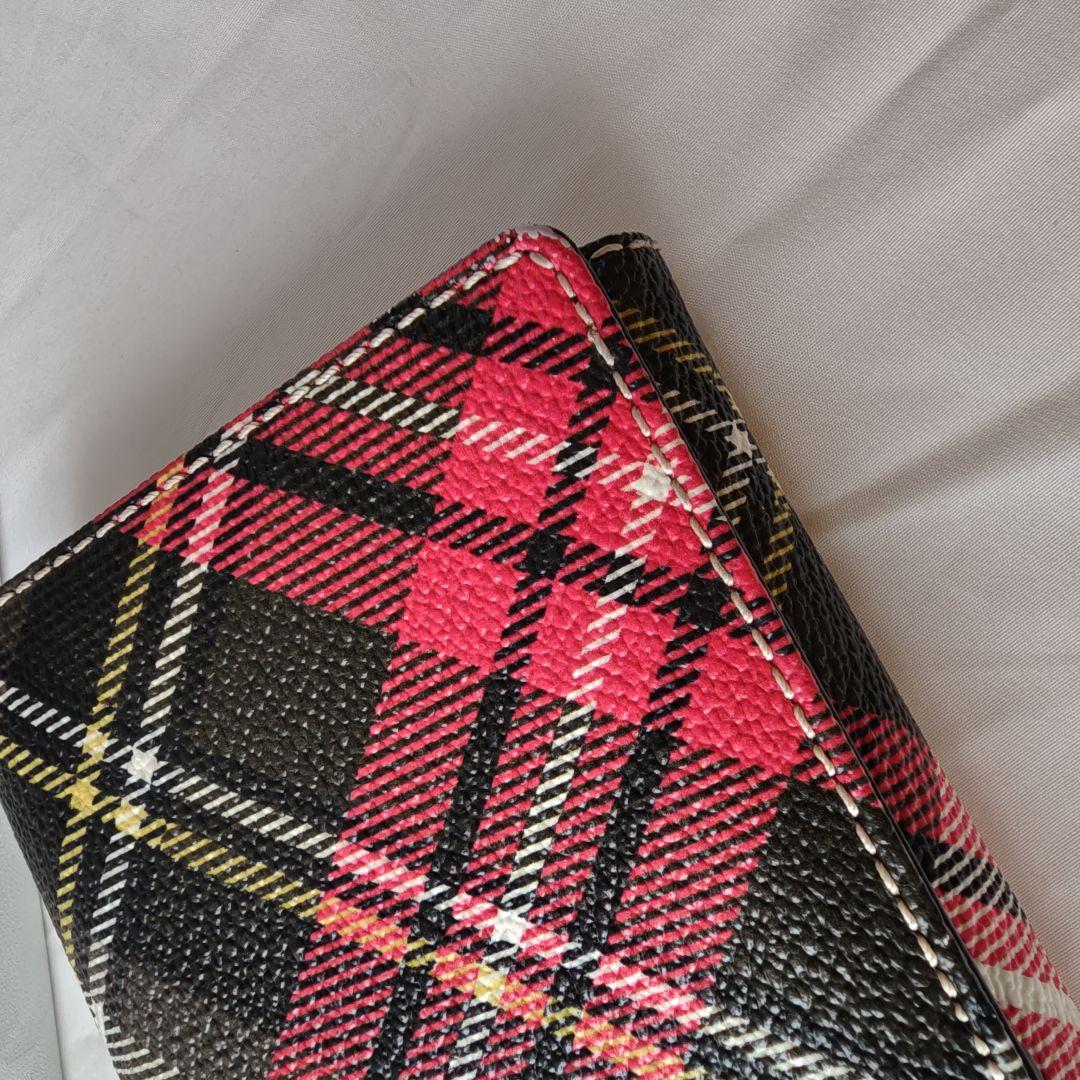 美品　ヴィヴィアンウエストウッド DERBY チェック　長財布　オーブ