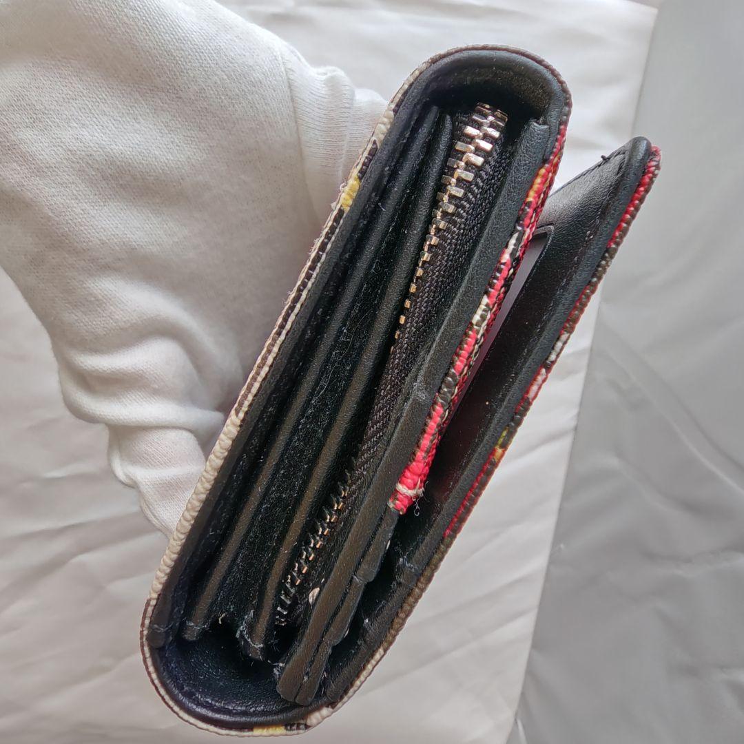 美品　ヴィヴィアンウエストウッド DERBY チェック　長財布　オーブ