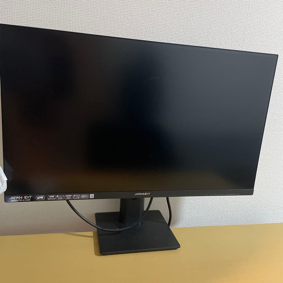 JAPANNEXT27インチモニター JN-IPS270U-H-C65W