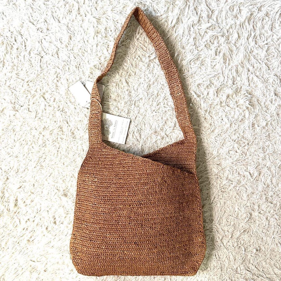 新品タグ付き✨メイドインマダ ワンショルダーバッグ マダガスカル製