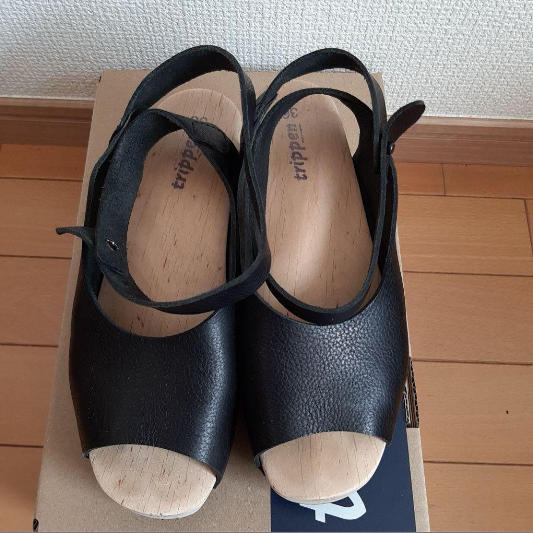 トリッペン　サンダル　オリノコ(ブラック) 36 trippen