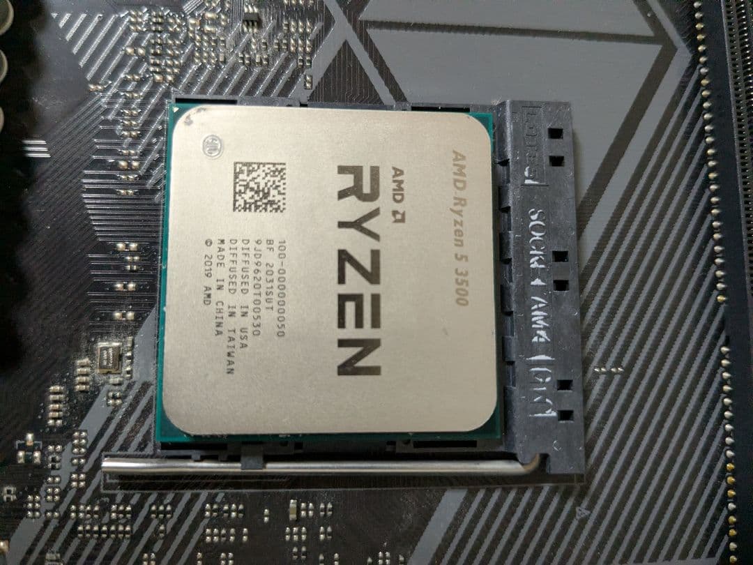 B450M-A ＋Ryzen5 3500 ＋リテールクーラー　3点