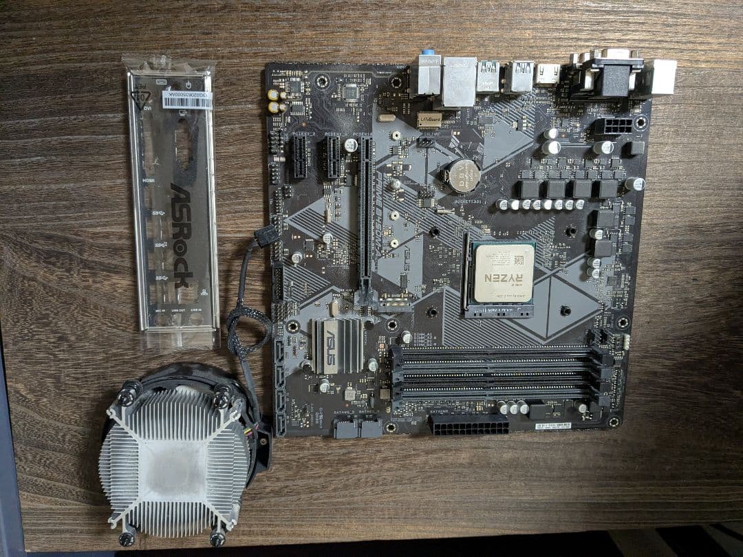 B450M-A ＋Ryzen5 3500 ＋リテールクーラー　3点