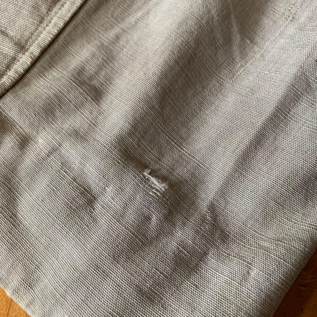 1900s〜 French製 コットンリネンジャケット