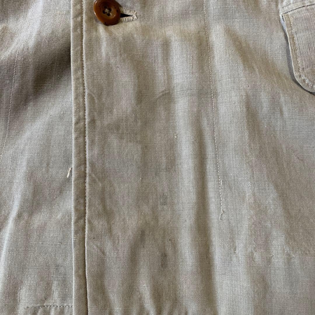 1900s〜 French製 コットンリネンジャケット