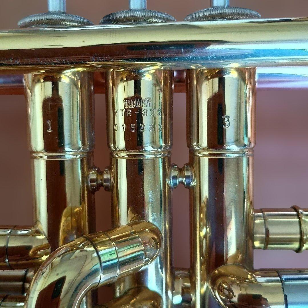 YAMAHA トランペット YTR-332 【マウスピースほか付属】