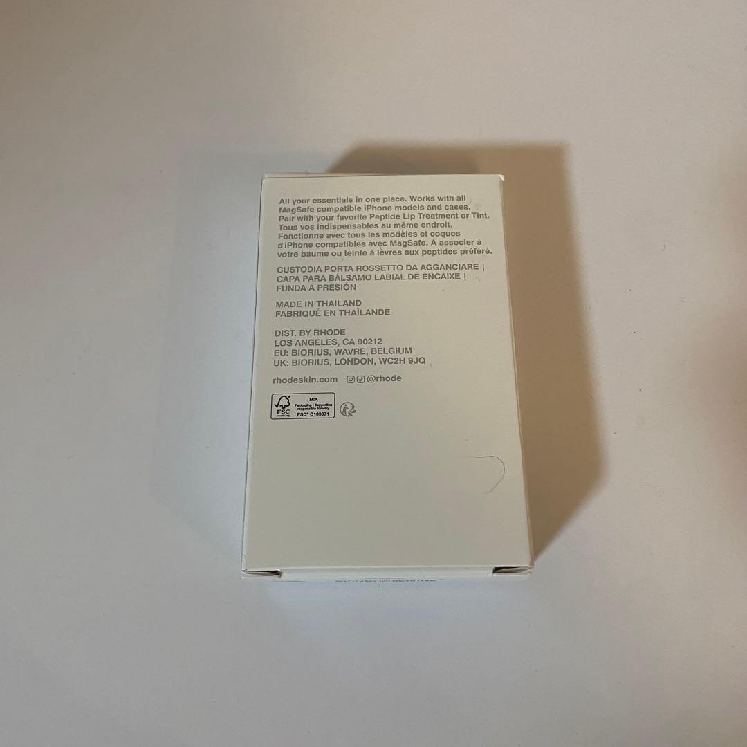 rhode snap-on lip case WHITE ホワイト新品正規品