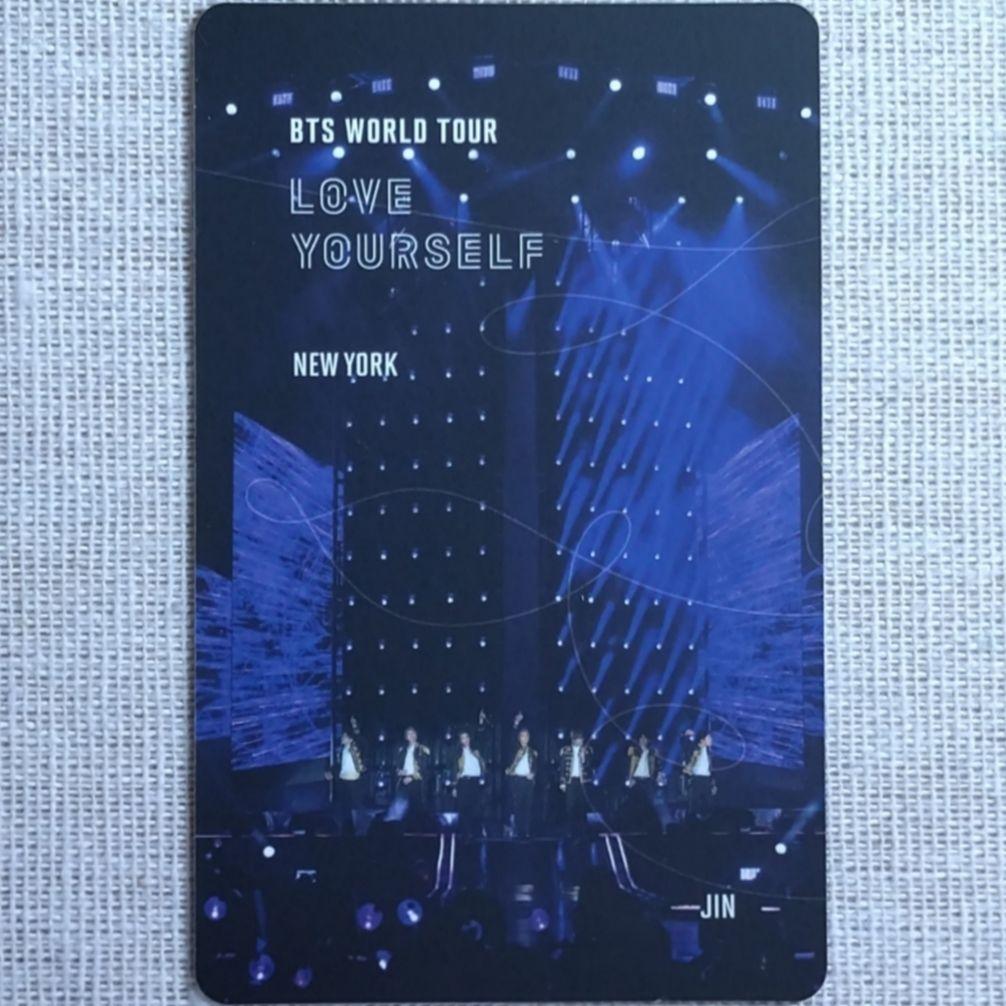 BTS LYS NEW YORK Blu-ray JIN トレカ