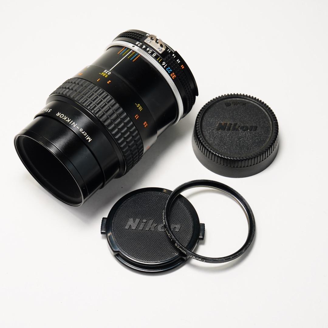 【極美品】ニコン Ai-s Micro-Nikkor 55mm F2.8 523