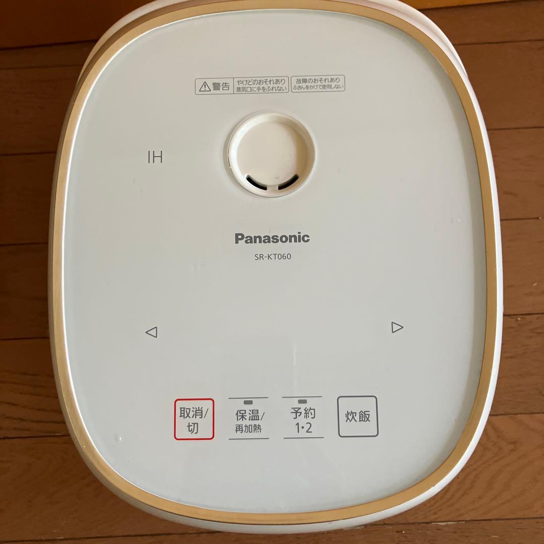 パナソニック　Panasonic SR-KT060炊飯器3.5合炊き