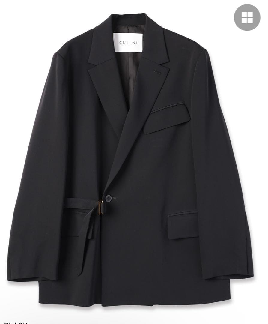 CULLNI 25SS テイラードジャケット