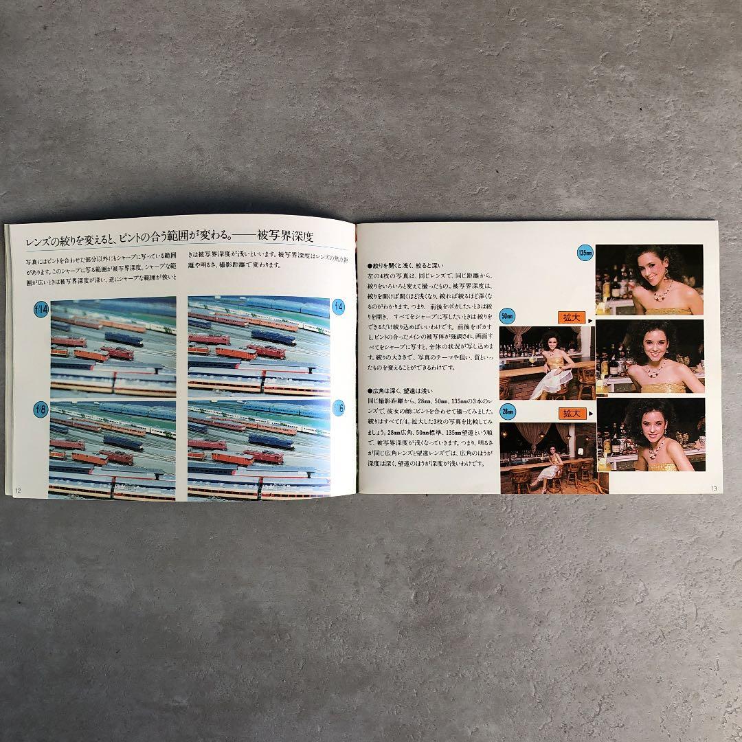 1980年前後のキャノンFDレンズガイドブック　超貴重品　昭和レトロ