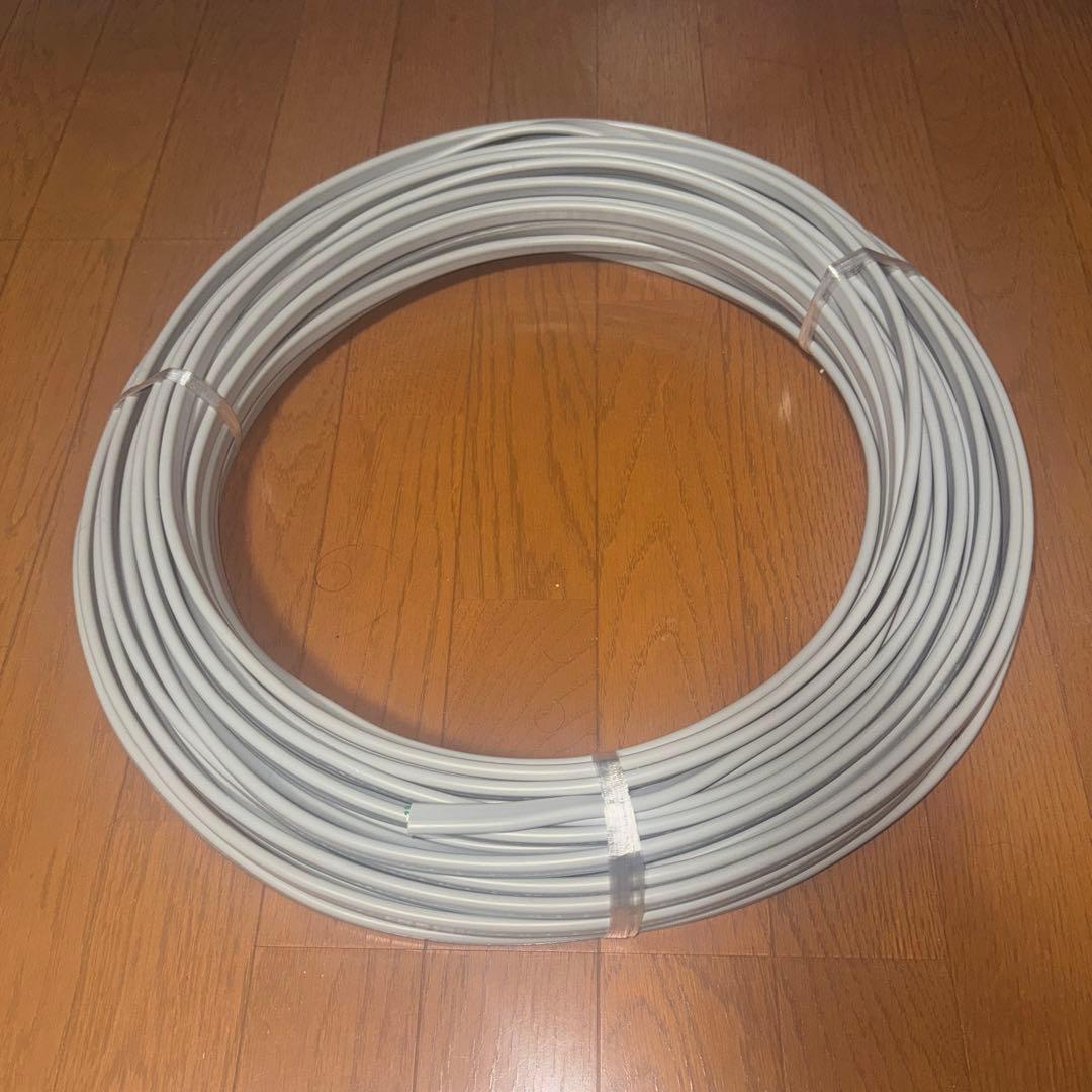 VVFケーブル 2.0-3C 40m 黒白緑