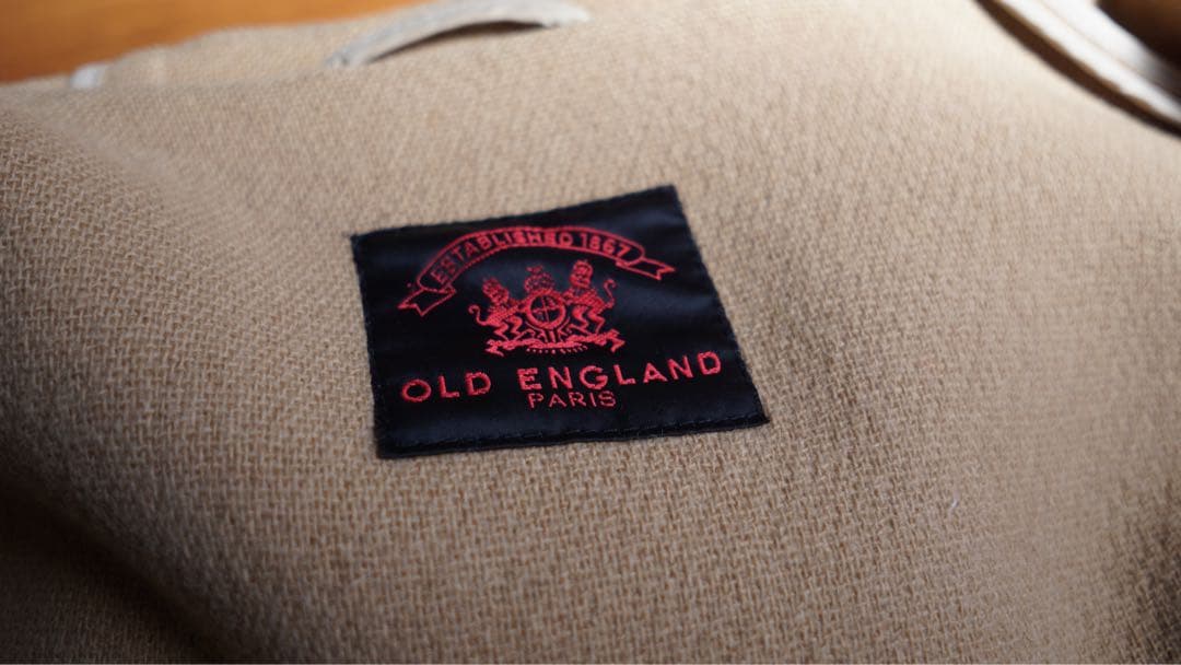 OldEngland モカブラウン　ダッフルコート　ムーアブルック