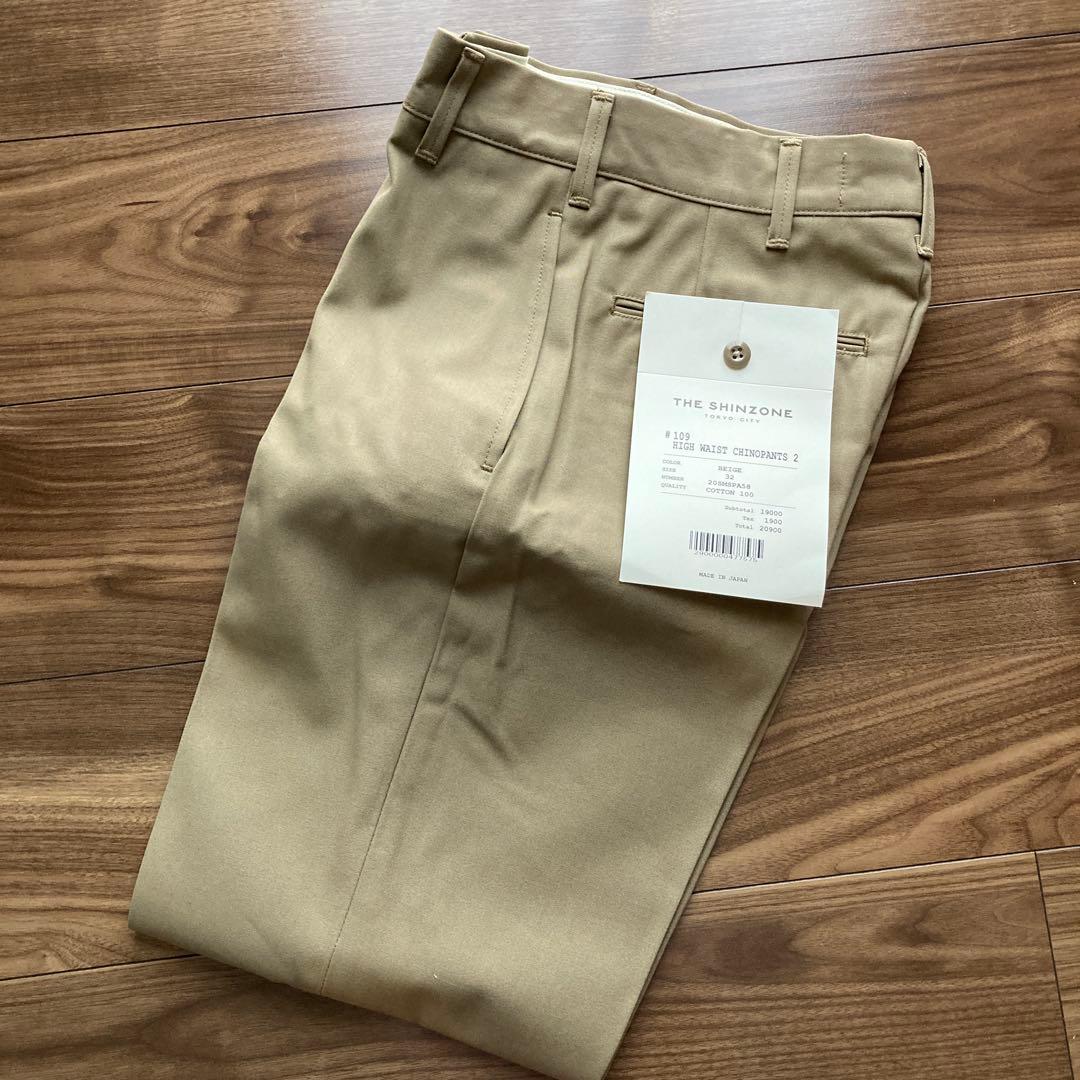 ★新品★HIGH WAIST CHINO PANTS