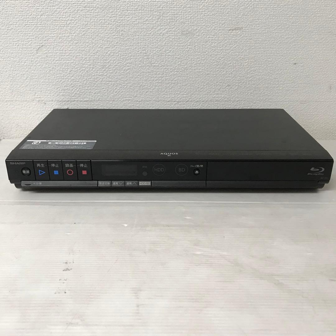 即日受渡❣️全国送料込SHARPブルーレイHDDレコーダー12倍録画ダビングOK
