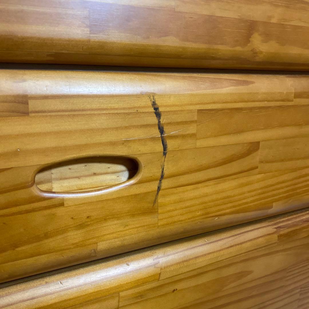 F*o様 【たんす】カントリー調 木製 チェスト　日本製　引き出し　箪笥