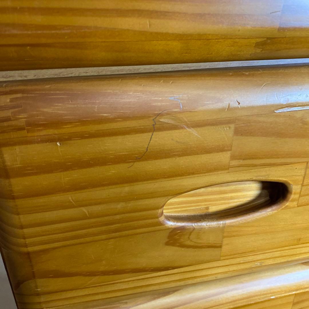 F*o様 【たんす】カントリー調 木製 チェスト　日本製　引き出し　箪笥