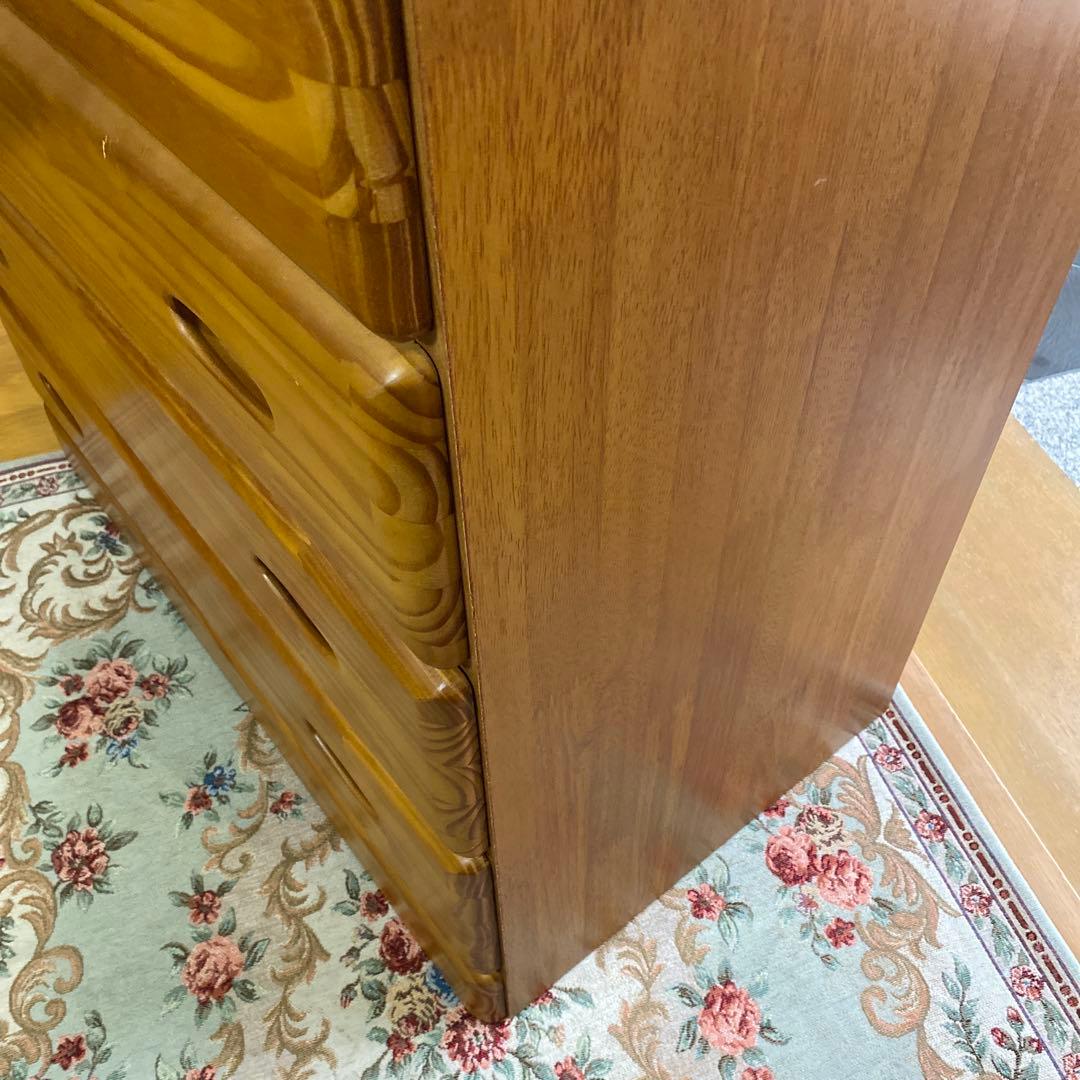 F*o様 【たんす】カントリー調 木製 チェスト　日本製　引き出し　箪笥