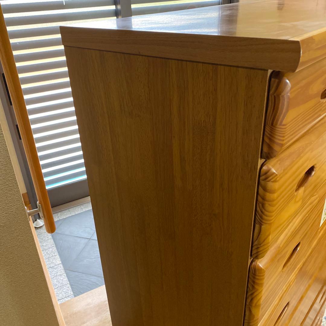 F*o様 【たんす】カントリー調 木製 チェスト　日本製　引き出し　箪笥