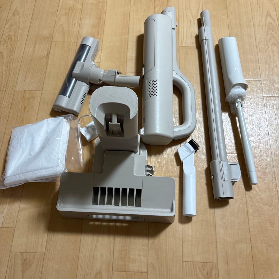 充電式紙パック スティッククリーナーSBD-201P-HC グレージュ