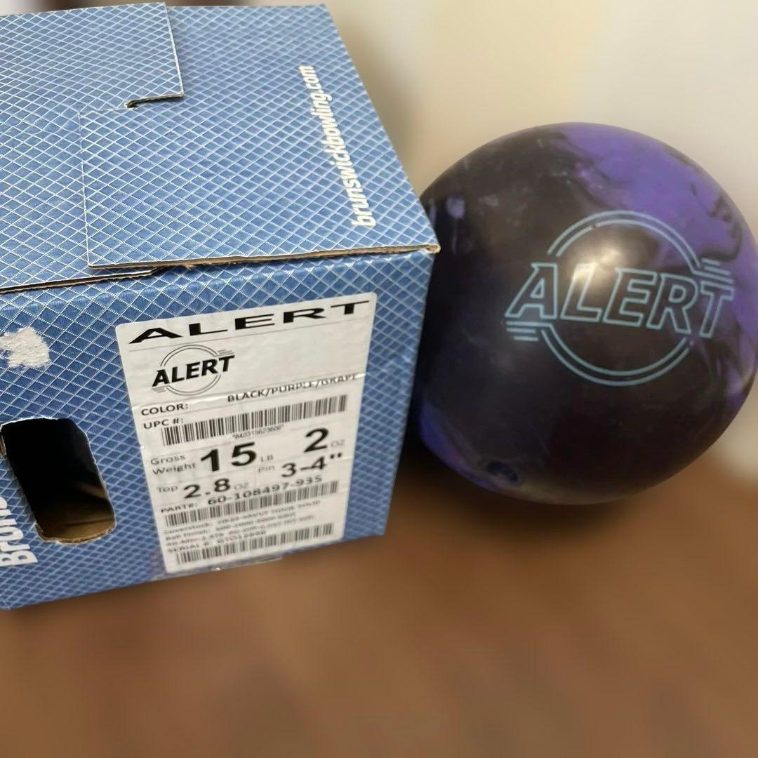 【極希少】 アラート ボウリング 15ポンド