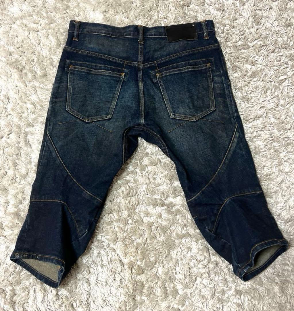 BACKLASH バックラッシュ デニム サルエル 立体裁断 ショート