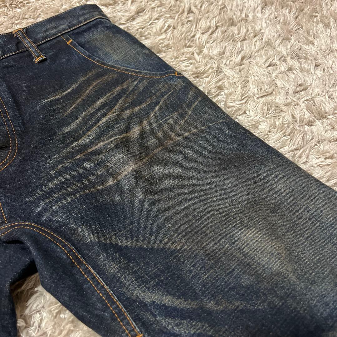 BACKLASH バックラッシュ デニム サルエル 立体裁断 ショート