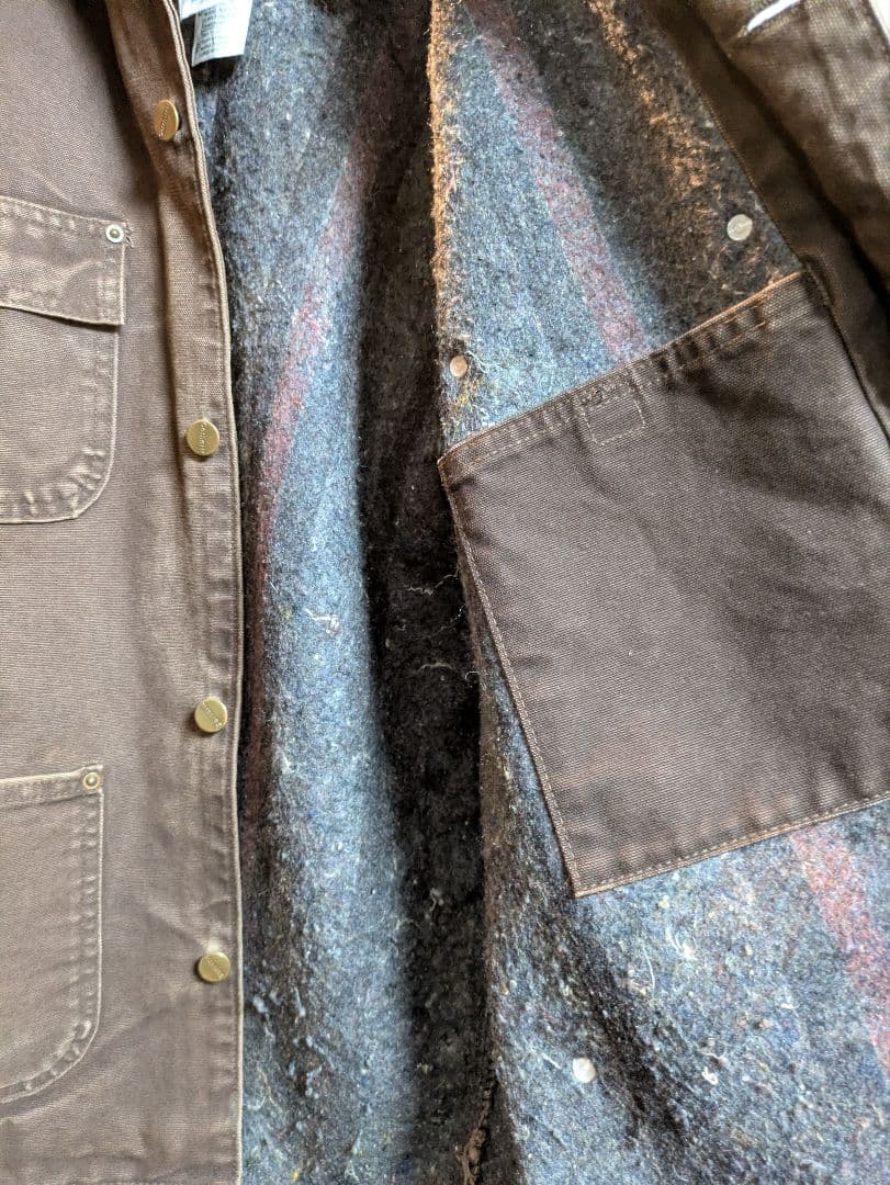 手応えありお ダークブラウン カバーオール Lサイズ