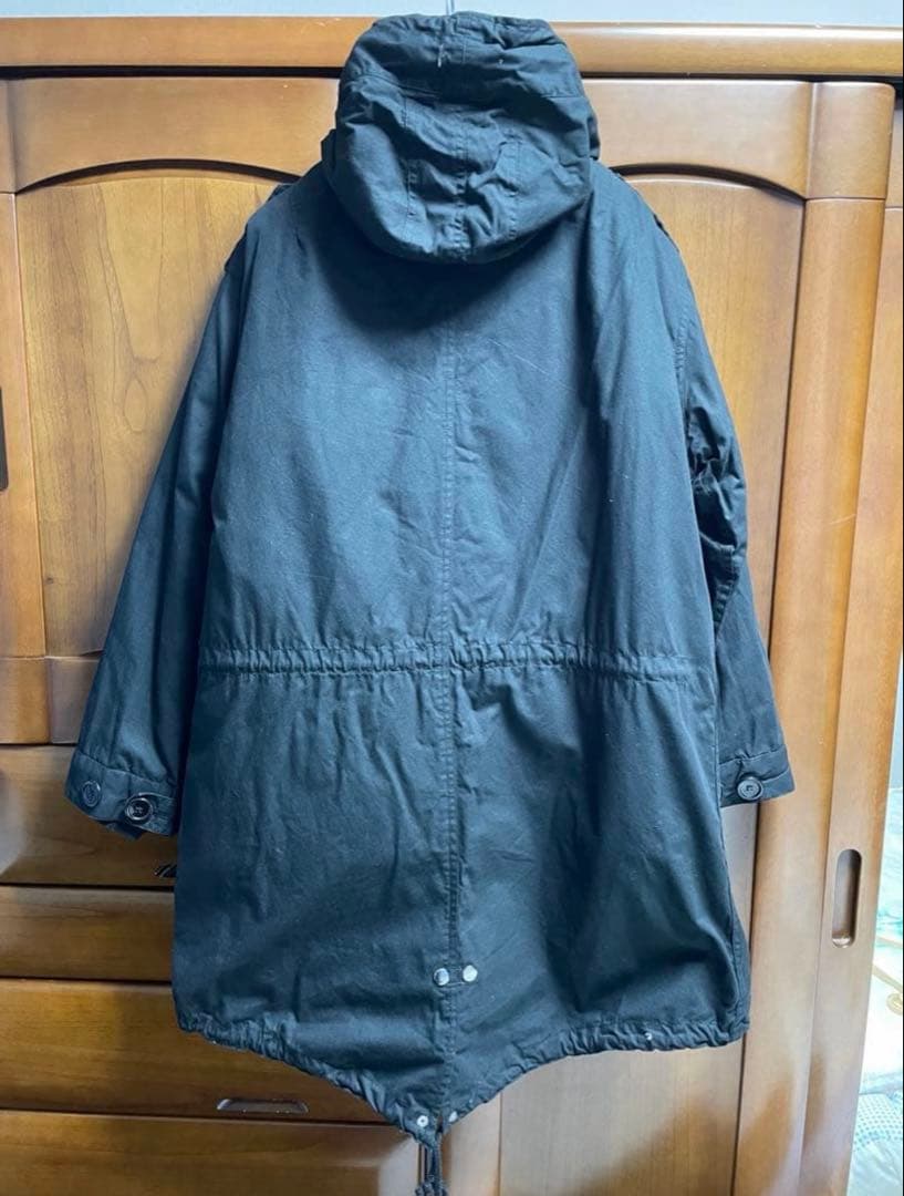 Houston 米軍M51型パーカ　モッズコート　ブラック