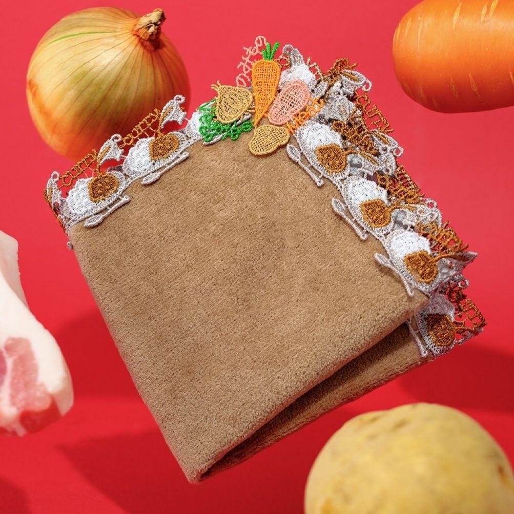 【ラッピング済・新品未使用】近沢レース タオルハンカチ 3点セット