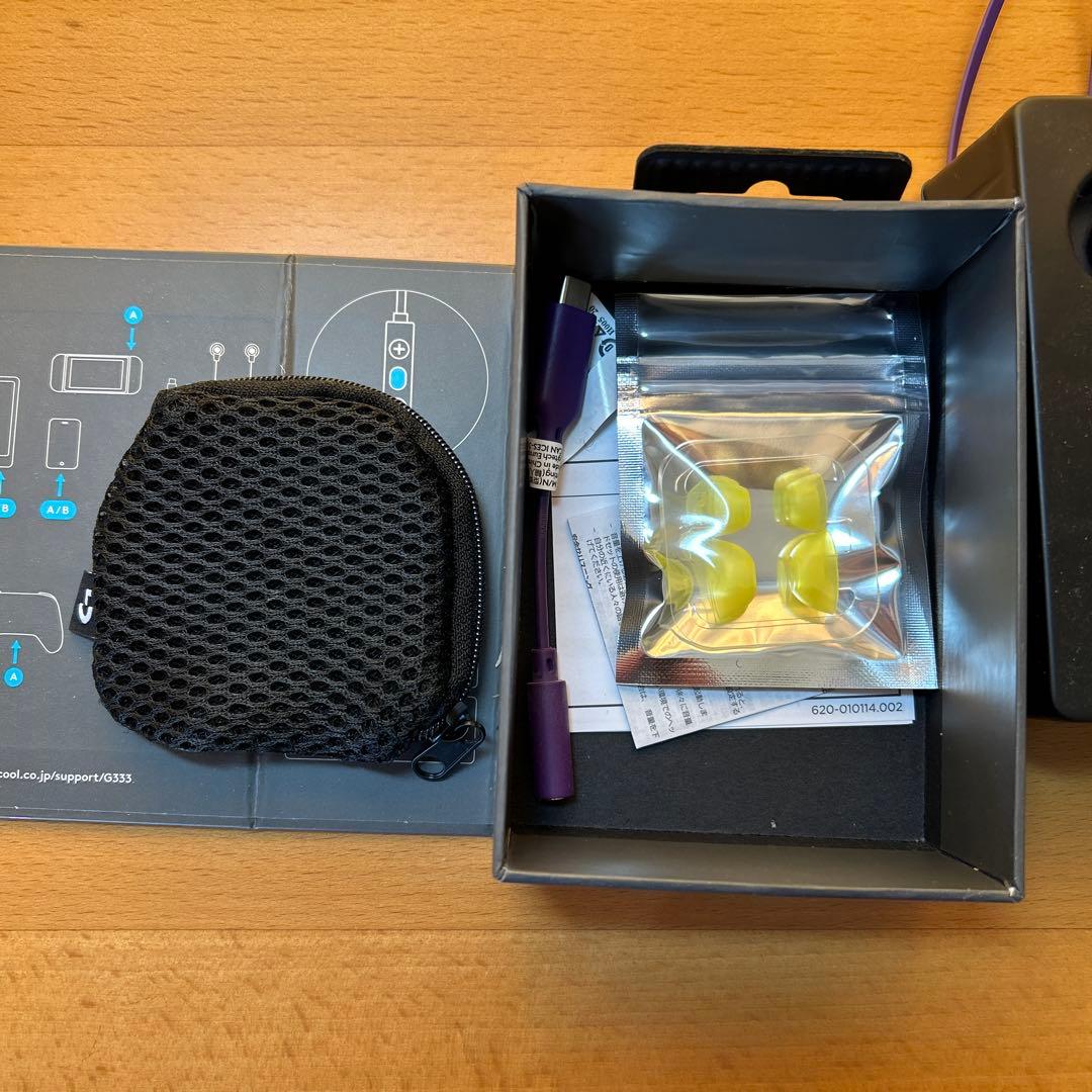 G333 Logicool ゲーミングイヤホン