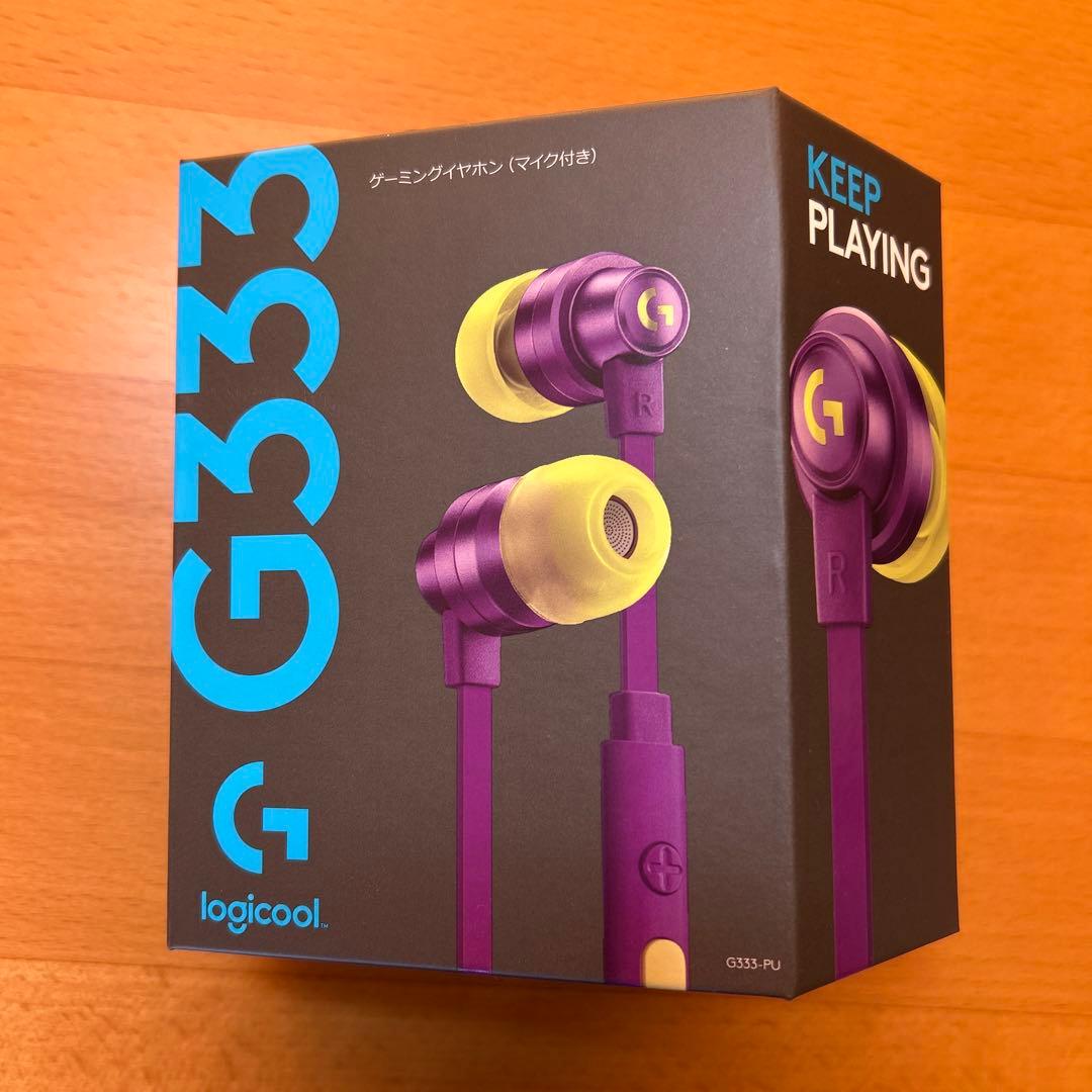 G333 Logicool ゲーミングイヤホン