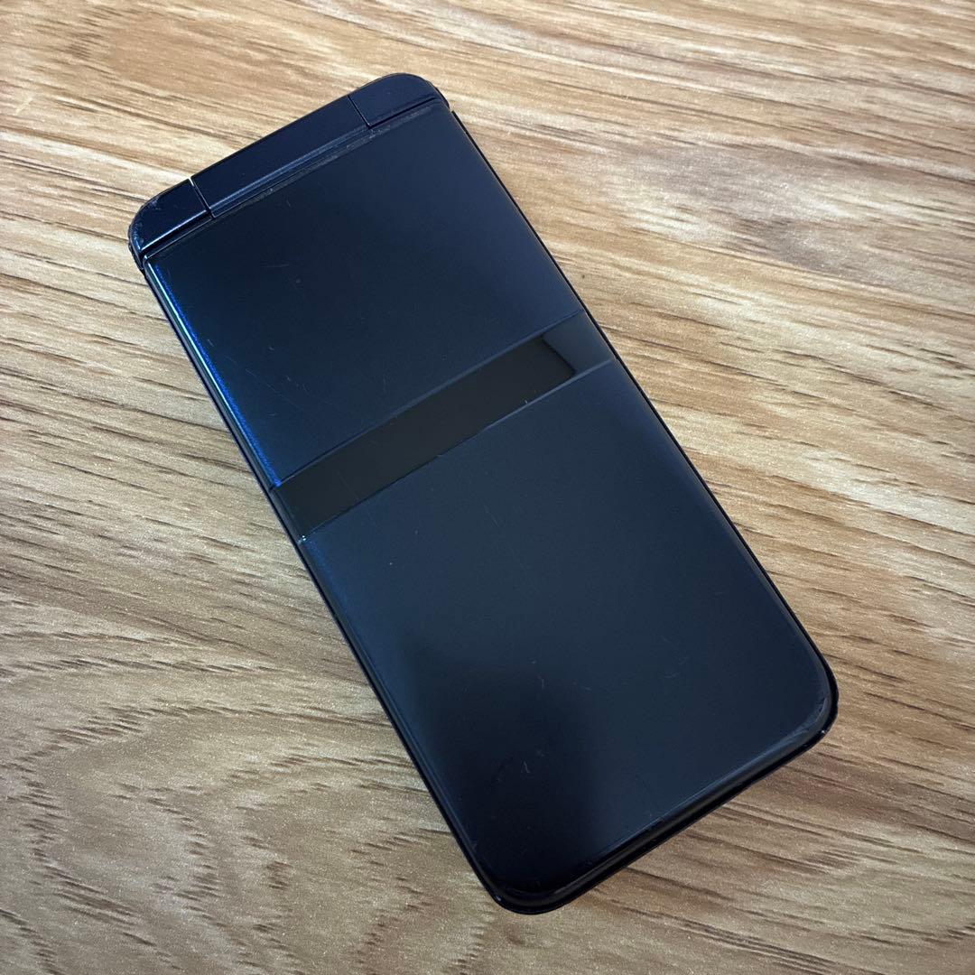 docomo DIGNO KY-42C ブラック 携帯 本体used品初期化済み