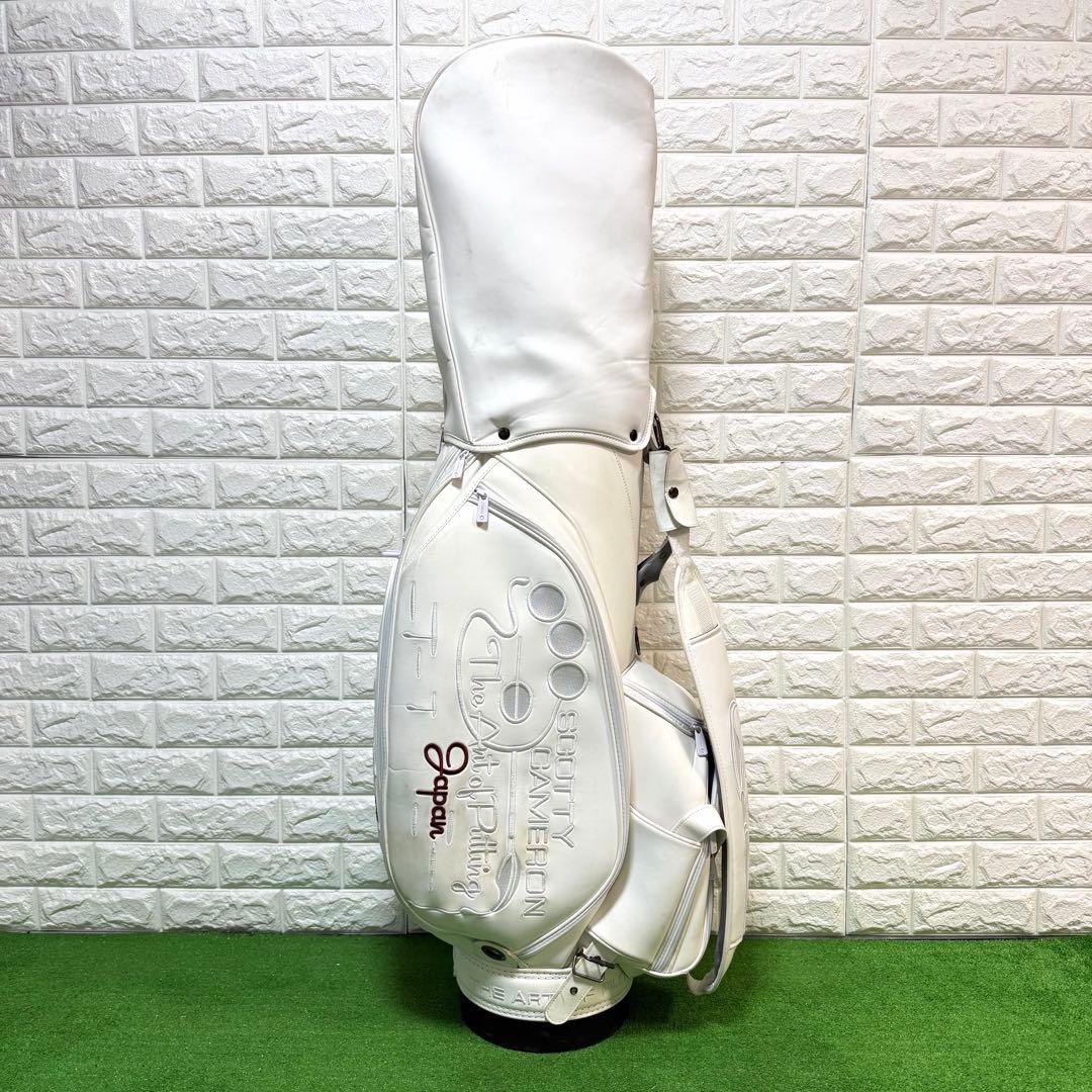 激レア　Scotty Cameron 限定 スタッフバック　キャディーバッグ　白