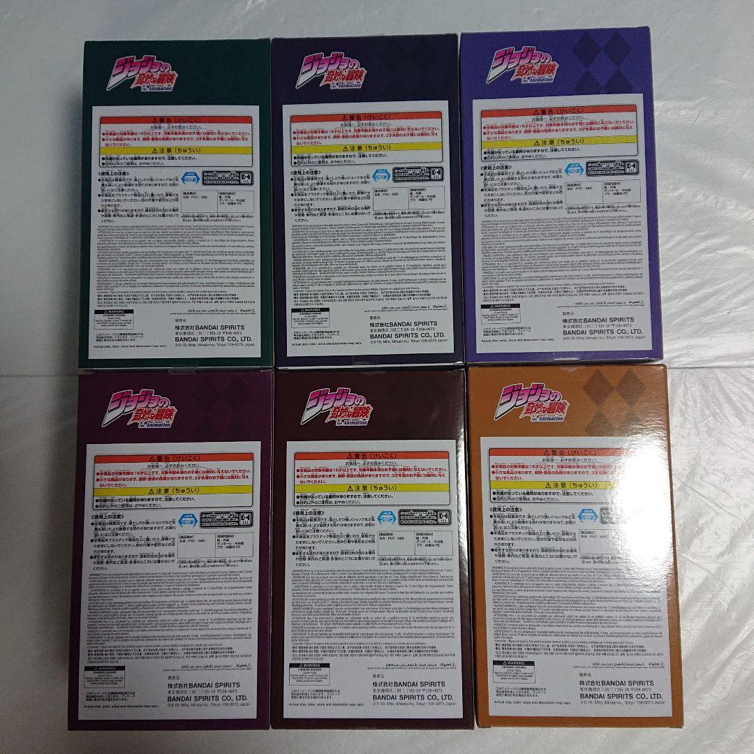 ジョジョの奇妙な冒険Mometriaフィギュア6体セット