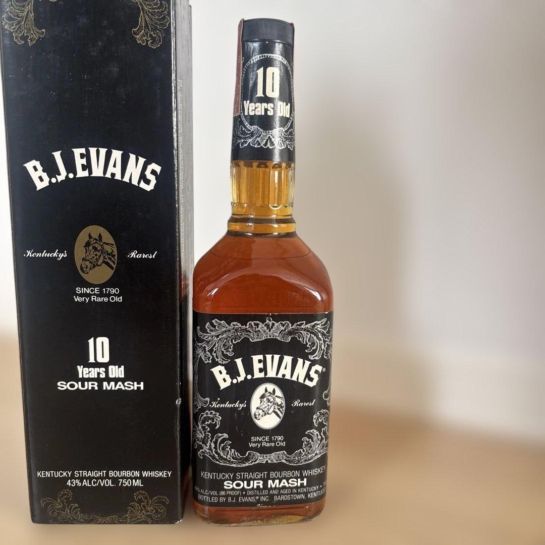 ウイスキー B.J. EVANS 10 Years Old SOUR MASH