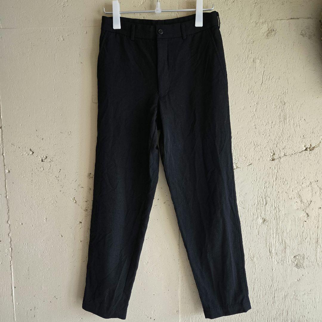 COMME des GARÇONS HOMME PLUS ブラックウールパンツ