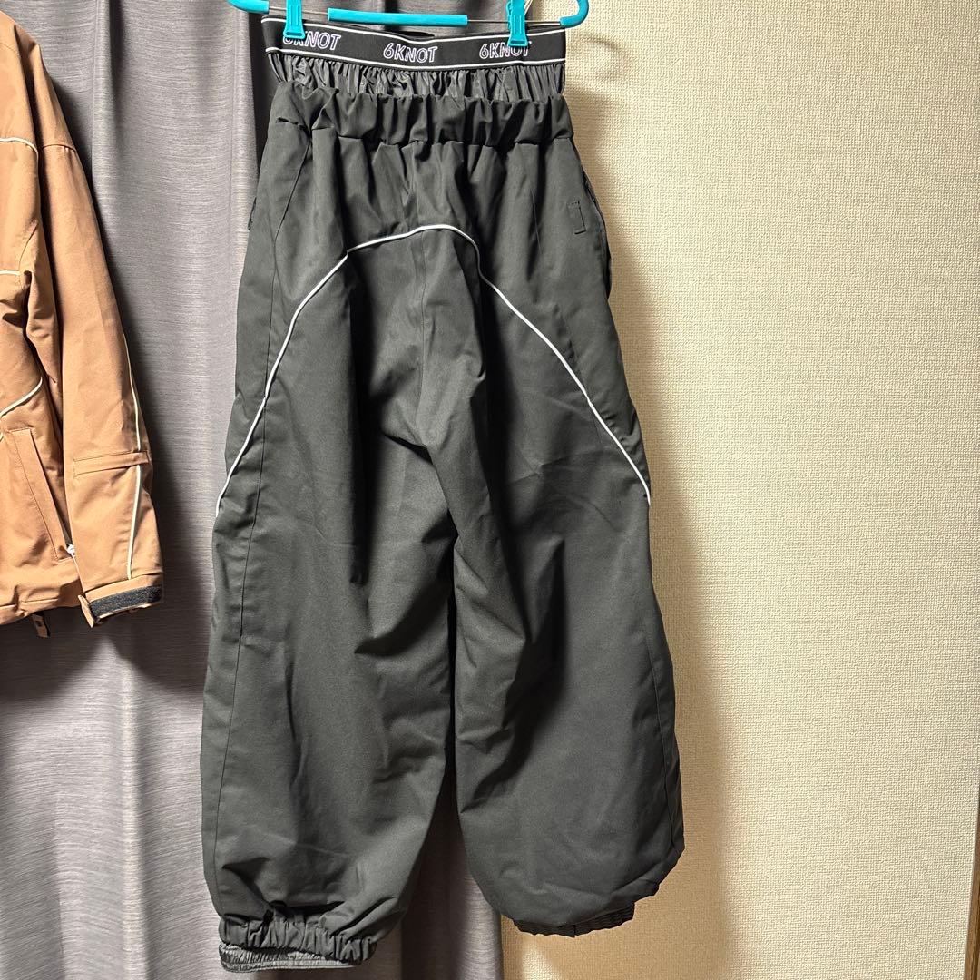 【tk様】6KNOT スノボー　ウェア　パンツ　Mサイズ　ブラック