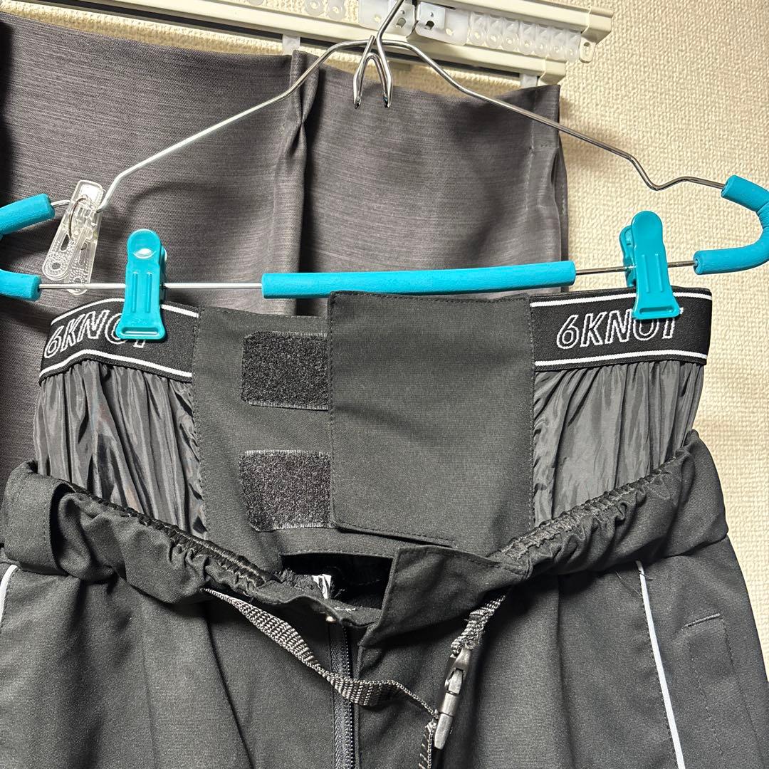 【tk様】6KNOT スノボー　ウェア　パンツ　Mサイズ　ブラック