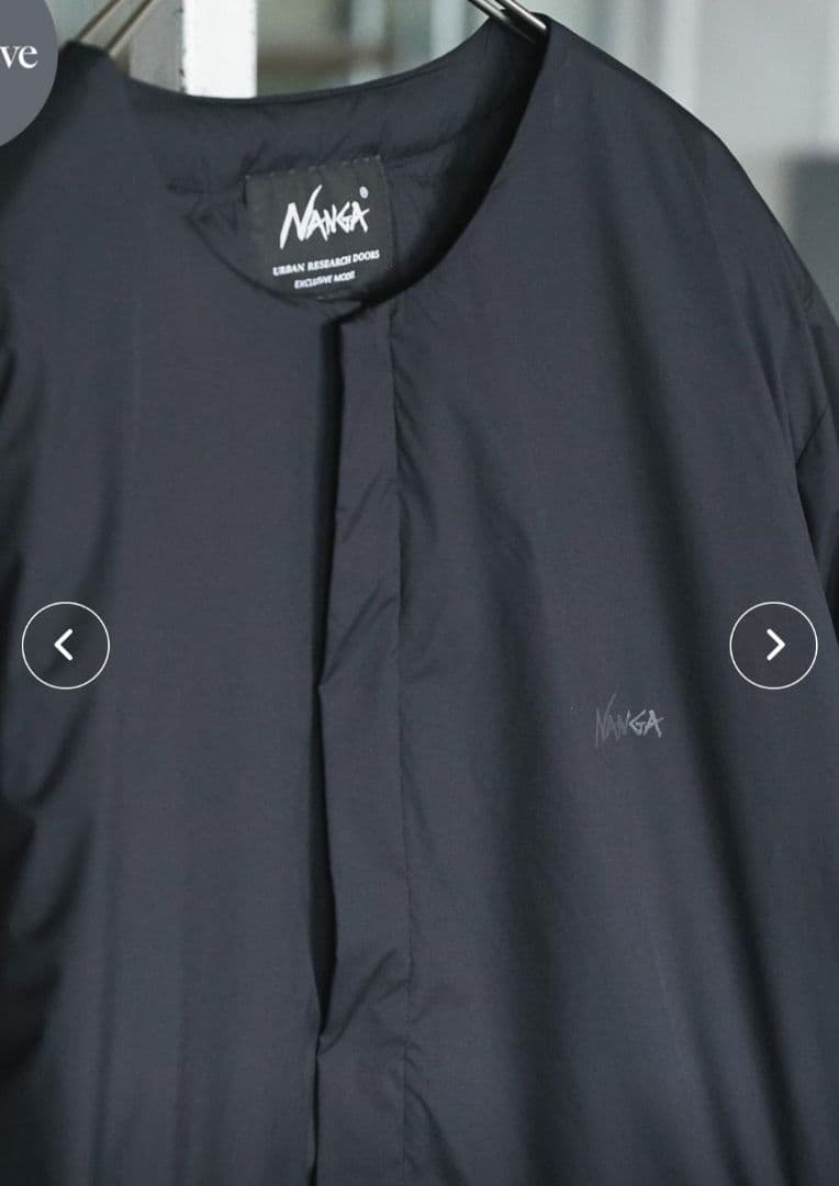 別注　NANGA×DOORS　INNER DOWN JACKETサイズXL