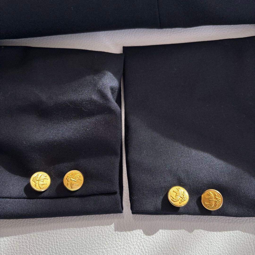 美品 ブルックスブラザーズ 紺ブレ 金ボタン テーラードジャケット Sサイズ