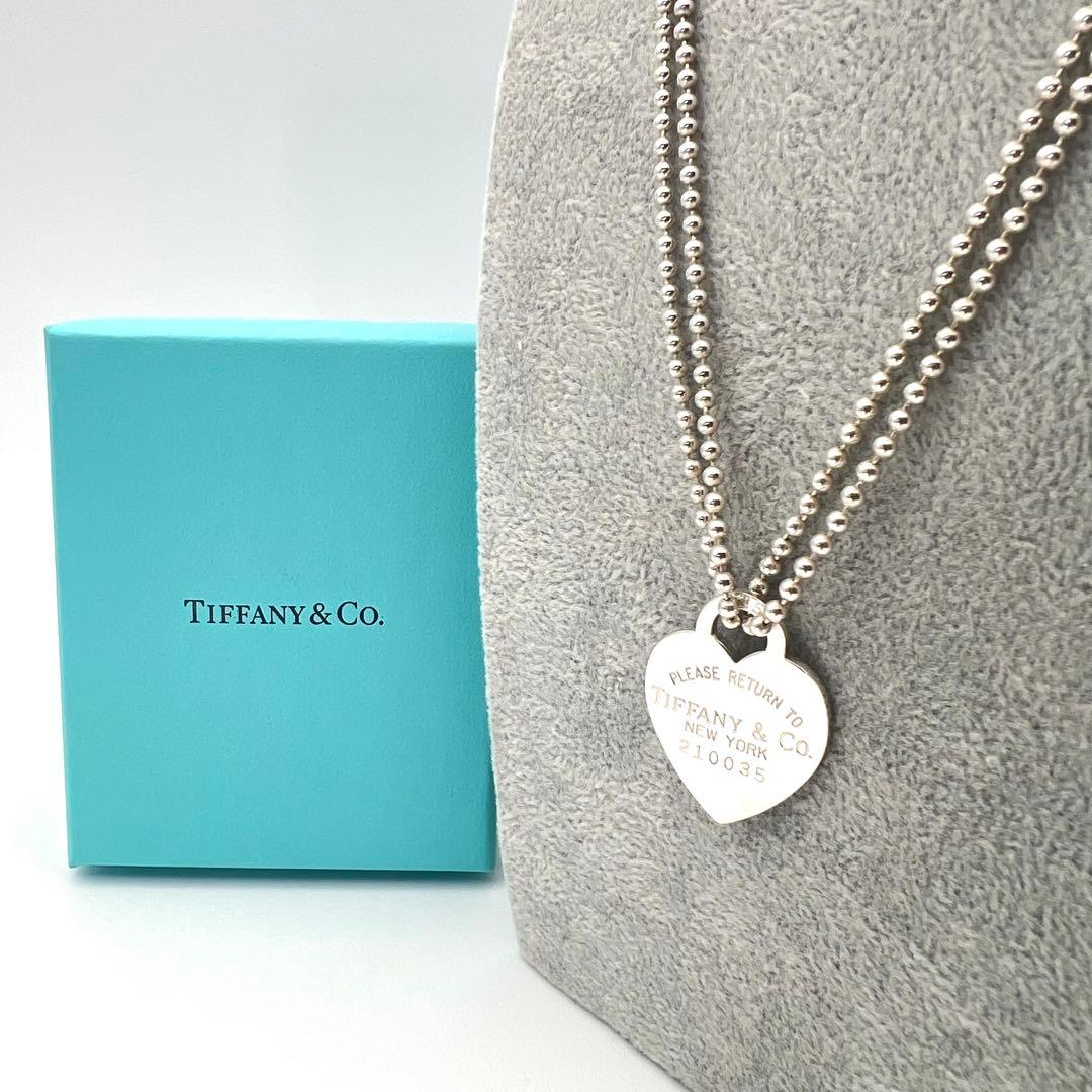 【美品】TIFFANY&Co.（ティファニー） リターントゥ ハートタグ 925