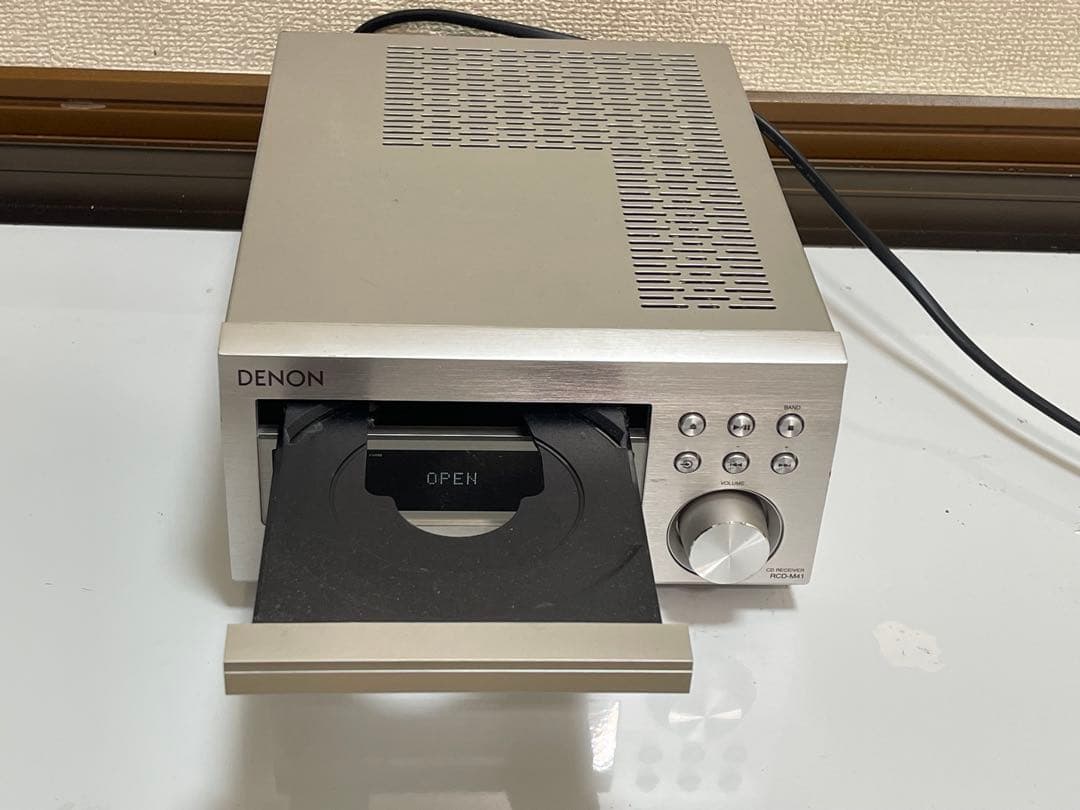 DENON CD RCD-M41プレーヤー シルバー