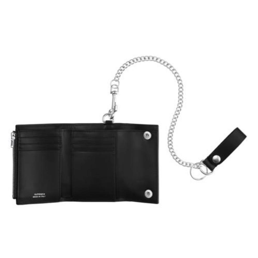 本物正規品 Supreme Leather Chain Wallet 新品未使用